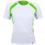 Cona Sports Pace Ladies T-Shirt - white/lime - XS
