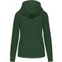 Kariban Sweat-shirt écoresponsable à capuche femme forest_green