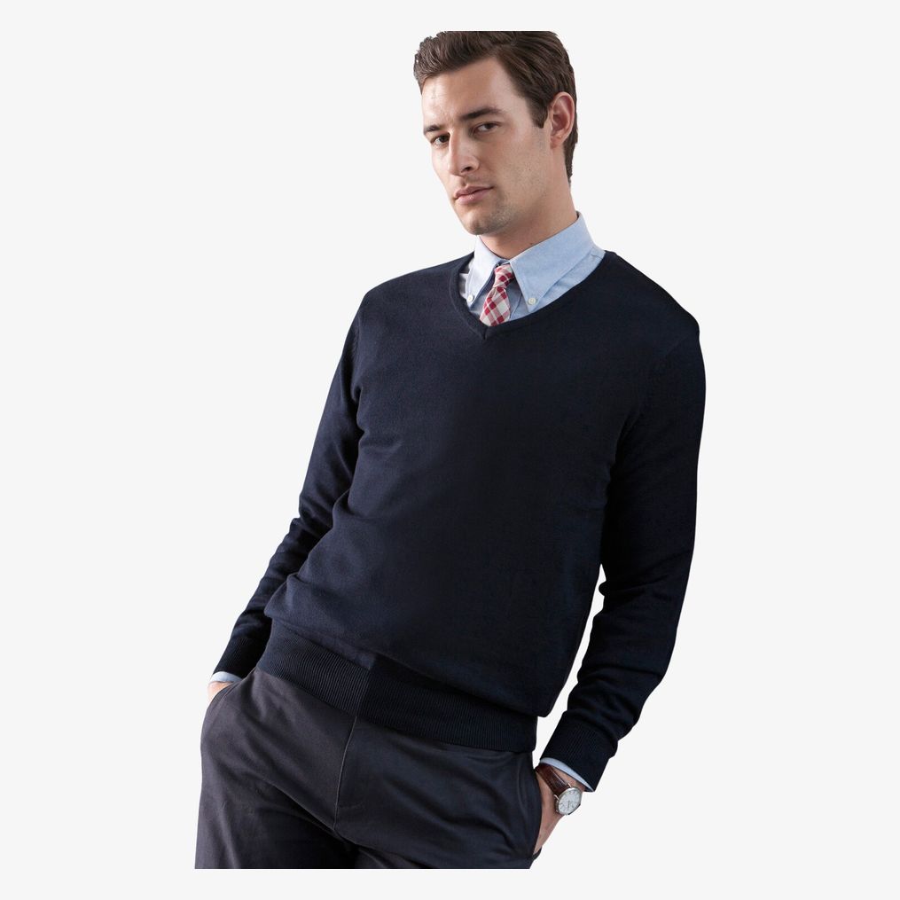 Pull col v homme Henbury