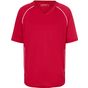 James&Nicholson Team Shirt red/white