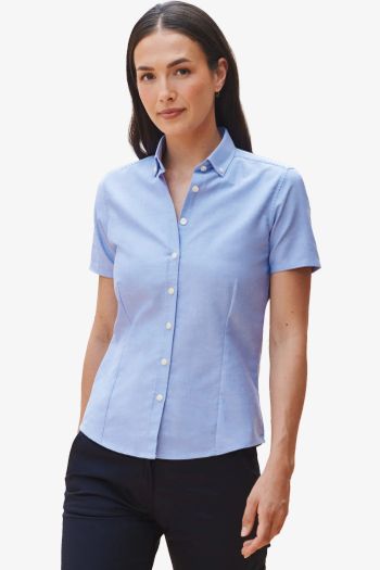 Image produit Ladies' modern s/s oxford shirt - regular fit