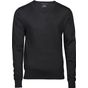 Tee Jays Men's v-neck black
