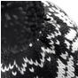 Beechfield Bonnet Fair Isle snowstar® black/white