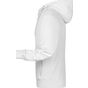 James&Nicholson Men´s Zip-Hoody white