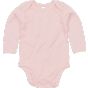 Babybugz Baby long sleeve bodysuit powder_pink