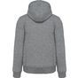 kariban Veste vintage molleton doublée sherpa homme slub_grey_heather