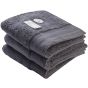A&R Serviette pour les mains DeLuxe Dark grey