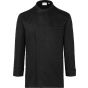 karlowsky Long sleeve throw-over chef shirt basic black