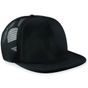 Beechfield Casquette américaine vintage black/black