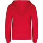 kariban Sweat-shirt capuche contrastée enfant red/white