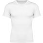 kariban T-shirt seconde peau écoresponsable manches courtes homme white