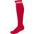 ProAct Chaussettes de sport à rayures PROACT red/white