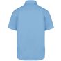 kariban Chemise coton manches courtes Ariana III homme sky_blue