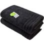 A&R  Organic Serviette de bain Black