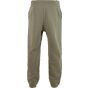 Build Your Brand Fluffy Trackpants Pale olive