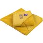 A&R Serviette à capuche pour bébé PRINT-Me® Mustard