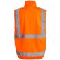 Regatta Men's Pro HI-VIS Full Zip Gilet orange