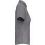 Kariban Chemise popeline polycoton manches courtes entretien facile femme marl_storm_grey