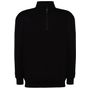 JHK Half zip sweat shirt black