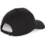 K-up Casquette en coton recyclé - 6 panneaux black