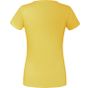 fruit of the loom Ladies Iconic 195 ringspun premium T sunflower