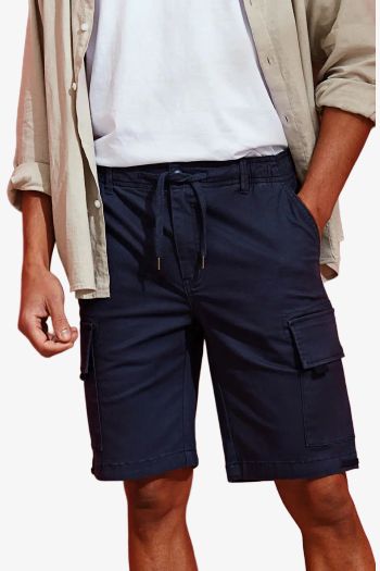 Image produit Short cargo homme avec cordon de serrage