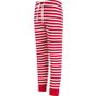 SF Clothing Women´s cuffed lounge pants red/white_stripes