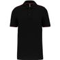 WK-Designed-To-Work Polo Day To Day contrasté manches courtes homme - black/red - M