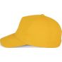 K-up Casquette coton épais - 5 panneaux yellow