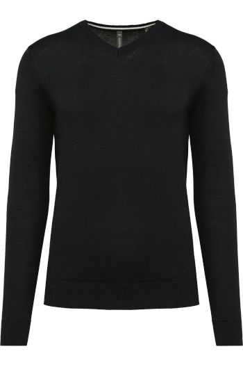 Image produit Pull col en V écoresponsable homme