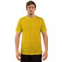 Vapor-apparel Basic Short Sleeve T-Shirt - yellow - XL