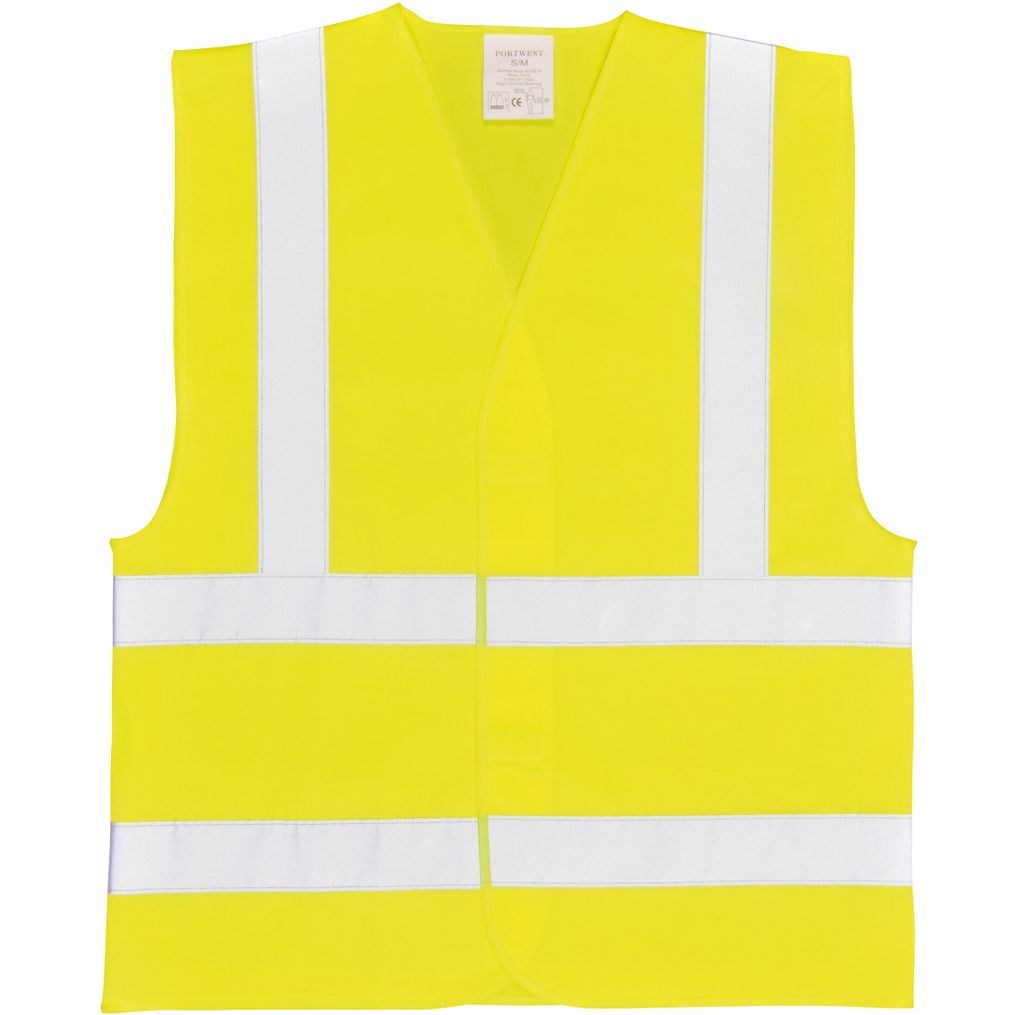 Hi-vis two band and brace vest  Portwest