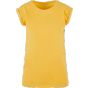 Build Your Brand Ladies Extended Shoulder Tee Dimyellow