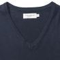 Russell Pullover col V femme french navy