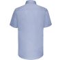 Russell Chemise à chevrons cintrée manches courtes homme light_blue
