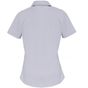 Premier Chemise poepline stretch en coton manches courtes pour femme silver