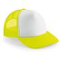 Beechfield Casquette américaine vintage fluorescent_yellow/white