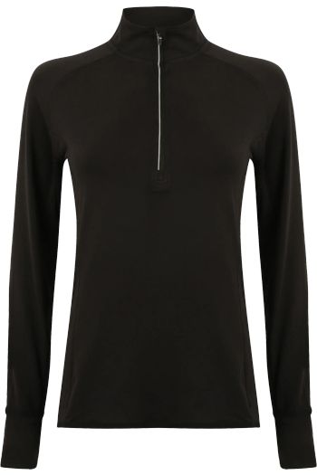 Image produit Ladies' long sleeved 1/4 zip top