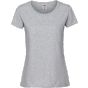 fruit of the loom Ladies Iconic 195 ringspun premium T - heather_grey - XS