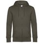 B&C Collection B&C King Zipped Hood_° khaki