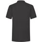 fruit of the loom 65/35 Heavy Piqué Polo black
