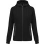 ProAct Veste capuche femme black