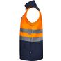 Velilla Gilet softshell bicolore navy/fluo_orange