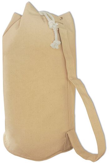 Canvas Sports Bag - Natural
