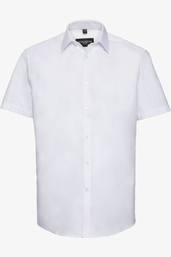 Image produit Men’s short sleeve tailored herringbone shirt