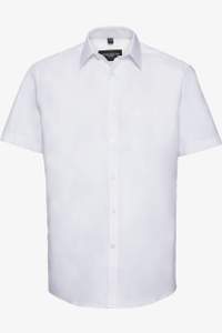 Image produit Men’s short sleeve tailored herringbone shirt