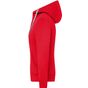 James&Nicholson Ladies' Lifestyle Zip-Hoody red/grey_heather