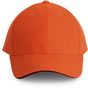 K-up Orlando - Casquette 6 panneaux spicy_orange/dark_grey