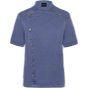 karlowsky Men's Short-Sleeve Chef Jacket Jeans-Style Vintage blue