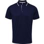 Premier Polo Coolchecker® contrasté pour homme navy/white